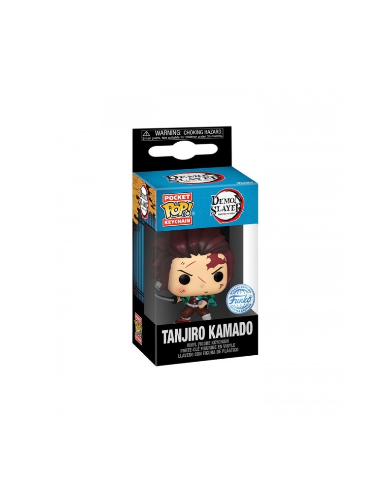 FUNKO POP! KEYCHAIN TANJIRO(BD) KIMETSU NO YAIBA