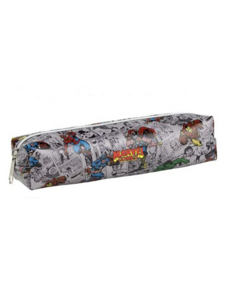 ESTUCHE PORTATODO POLIPIEL MARVEL GRIS