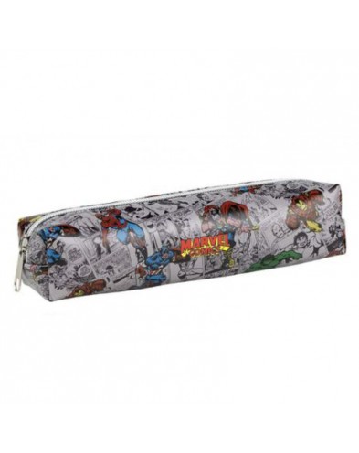 ESTUCHE PORTATODO POLIPIEL MARVEL GRIS