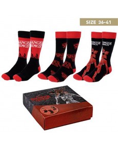 PACK 3 CALCETINES STRANGER THINGS