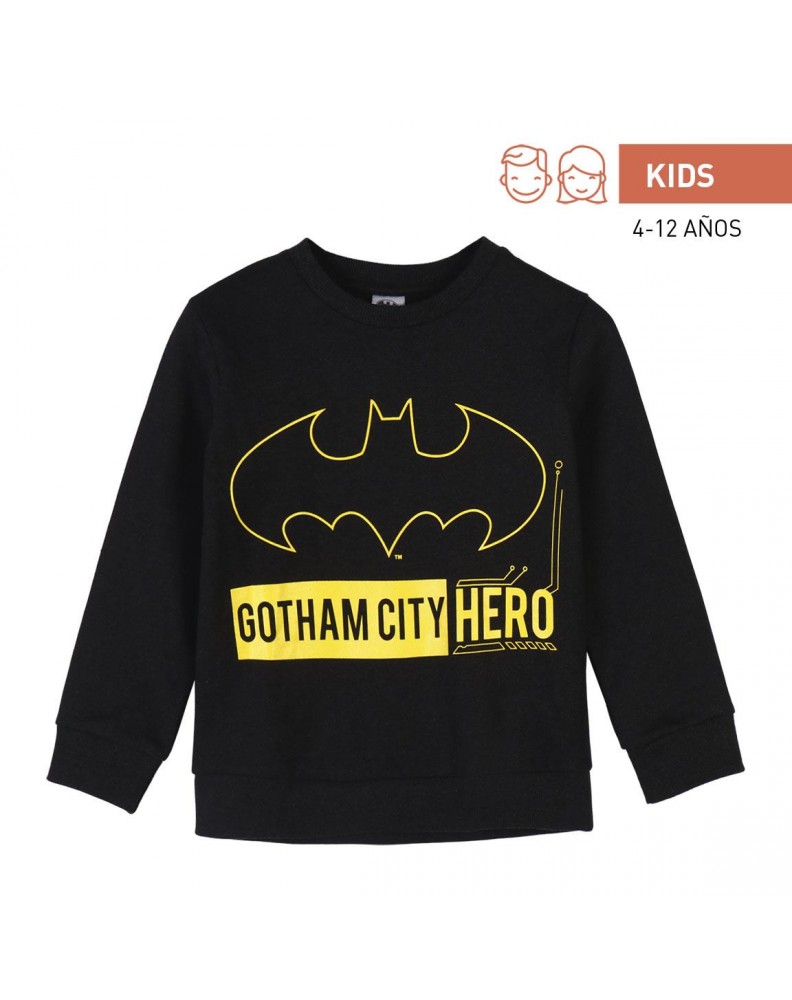 SUDADERA COTTON BRUSHED BATMAN