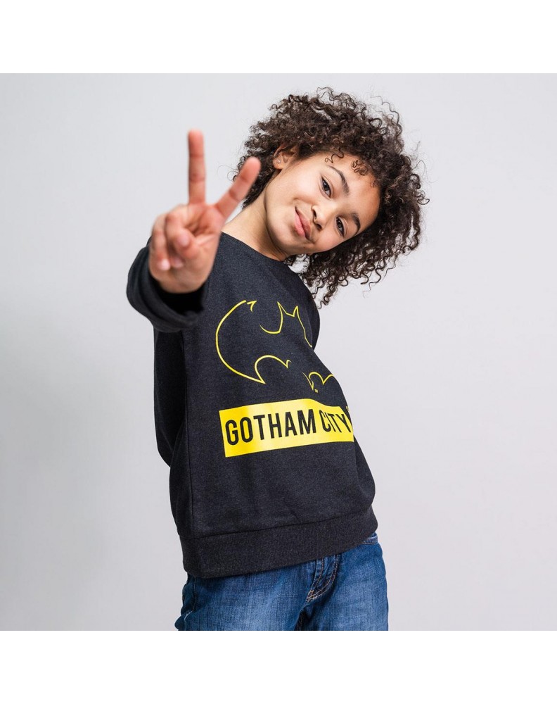 COTTON BRUSHED BATMAN SWEATSHIRT