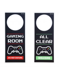 GAMING DOOR KNOB SIGN