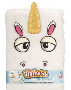 LIBRETA FELPA UNICORNIO