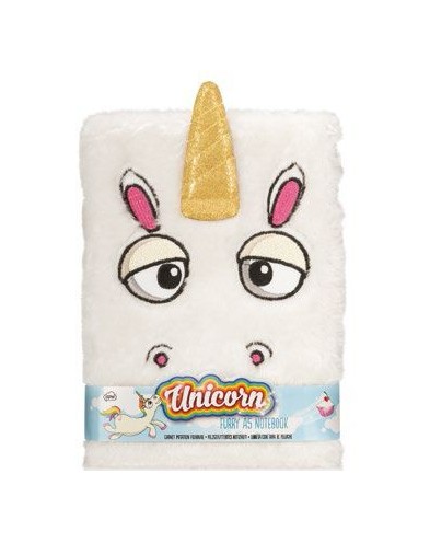 UNICORN PLUSH NOTEBOOK