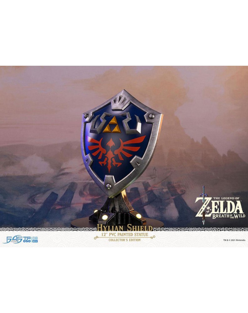 HYLIAN SHIELD COLLECTOR'S ED ESTATUA PVC 29 CM THE LEGEND OF ZELDA: BREATH OF TH