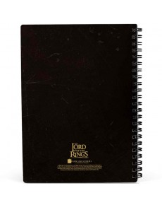 LIBRETA EFECTO 3D ARAGORN EL SEÑOR DE LOS ANILLOS