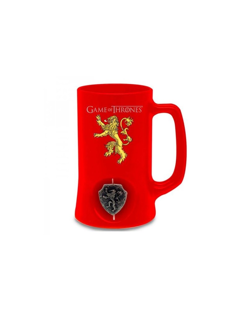 LANNISTER LOGO JARRA ROJA EMBLEMA GIRATORIO 3D GAME OF THRONES