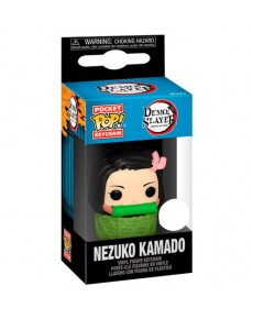 POCKET POP DEMON SLAYER KIMETSU NO YAIBA NEZUKO KAMADO KEYCHAIN