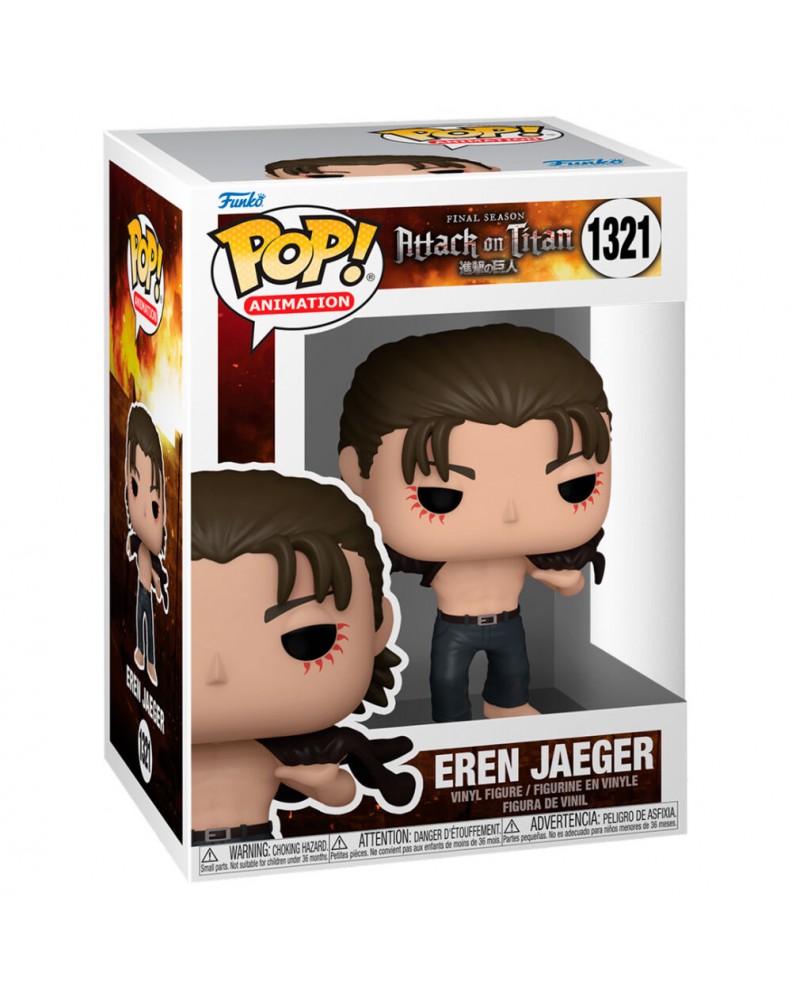 FUNKO POP! ATAQUE A LOS TITANES EREN JAEGER