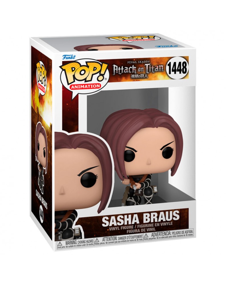 FUNKO POP! ATAQUE A LOS TITANES SASHA BRAUS