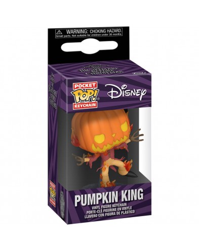 FUNKO DISNEY KEYCHAIN NIGHTMARE BEFORE CHRISTMAS JACK AS PUMPKIN KING