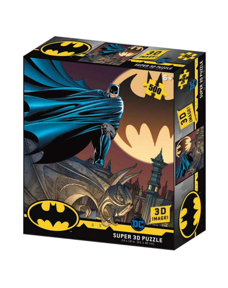 PUZZLE LENTICULAR DC COMICS BATSEÑAL 500 PIEZAS 