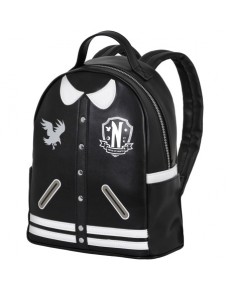 MIÉRCOLES NEGRO MOCHILA CASUAL MIÉRCOLES VARSITY CASUAL