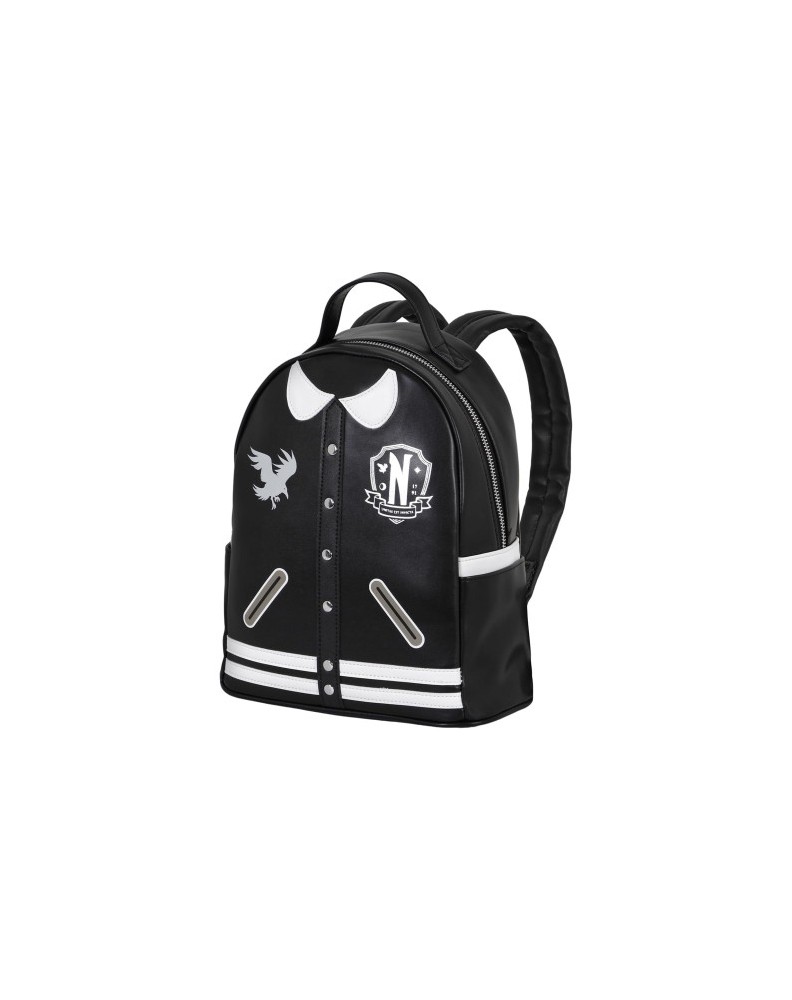 MIÉRCOLES NEGRO MOCHILA CASUAL MIÉRCOLES VARSITY CASUAL