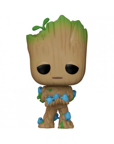 POP MARVEL: IAG- GROOT W/ GRUNDS