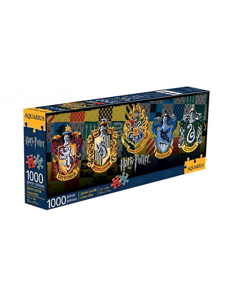 1000 PIECE PUZZLE HARRY POTTER SHIELD HOUSES & HOGWARTS