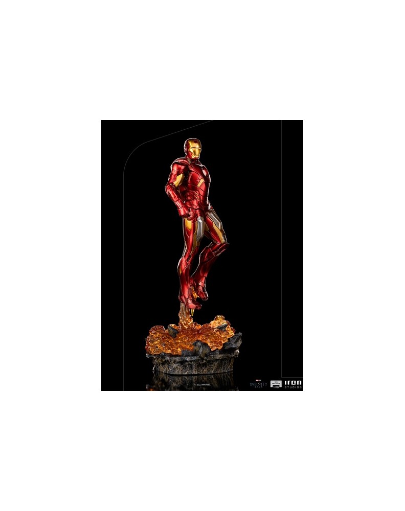 ART SCALE FIGURE MARVEL THE AVENGERS IRON MAN BATTLE IN NEW YORK