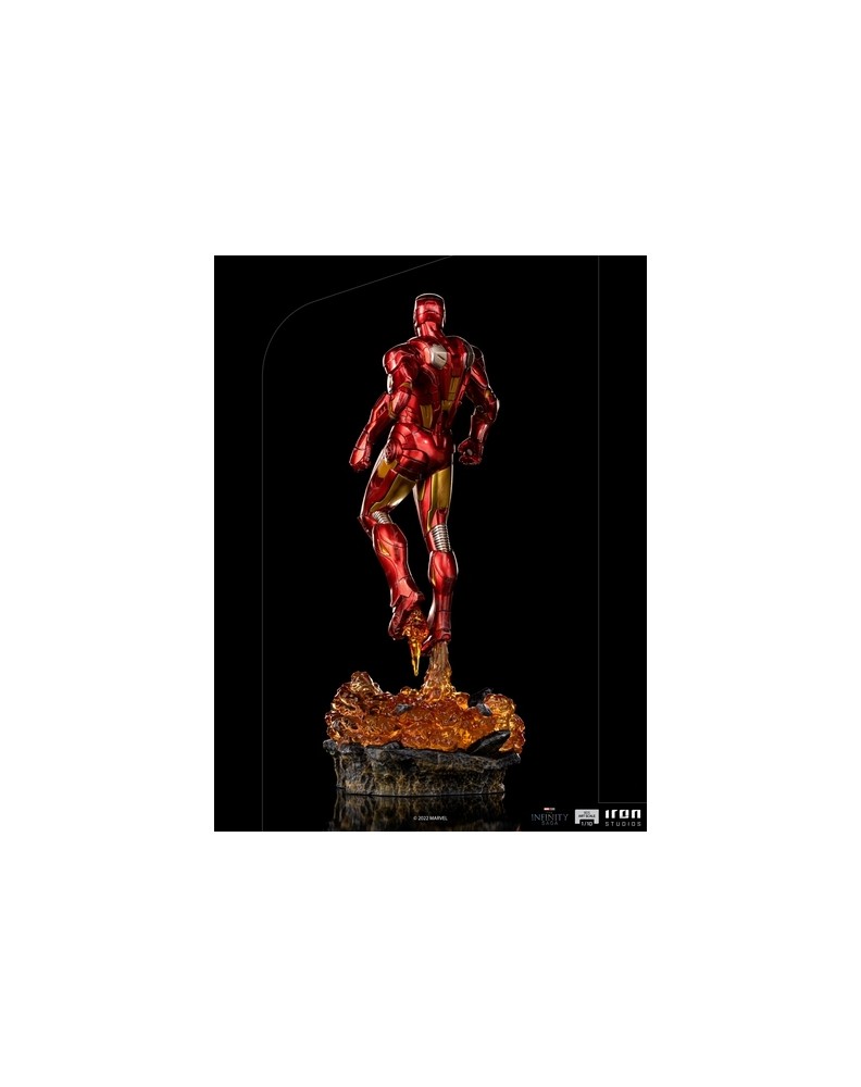 ART SCALE FIGURE MARVEL THE AVENGERS IRON MAN BATTLE IN NEW YORK