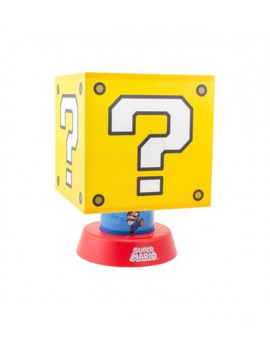 NINTENDO SUPER MARIO LAMP INTERROGATION BLOCK