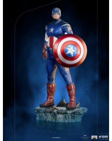 FIGURA ART SCALE MARVEL LOS VENGADORES CAPITAN AMERICA BATALLA EN NUEVA YORK