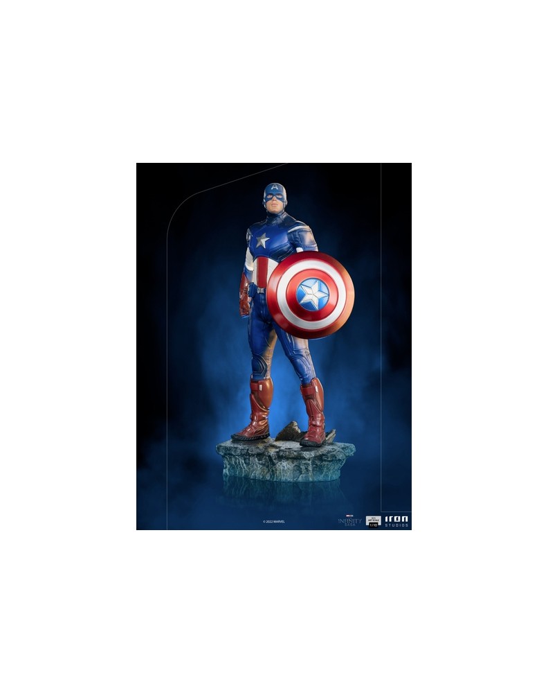 MARVEL ART SCALE FIGURE THE AVENGERS CAPTAIN AMERICA BATTLE IN NEW YORK