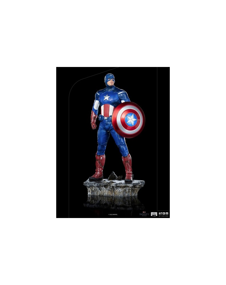 FIGURA ART SCALE MARVEL LOS VENGADORES CAPITAN AMERICA BATALLA EN NUEVA YORK