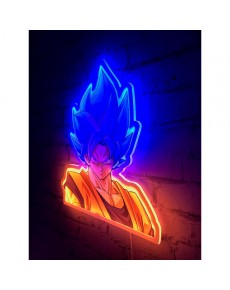 GOKU MURAL NEON 30 CM DRAGON BALL SUPER