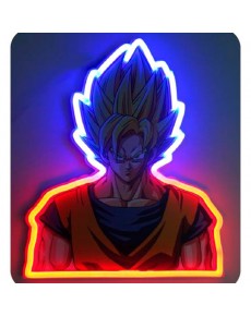 GOKU MURAL NEON 30 CM DRAGON BALL Z