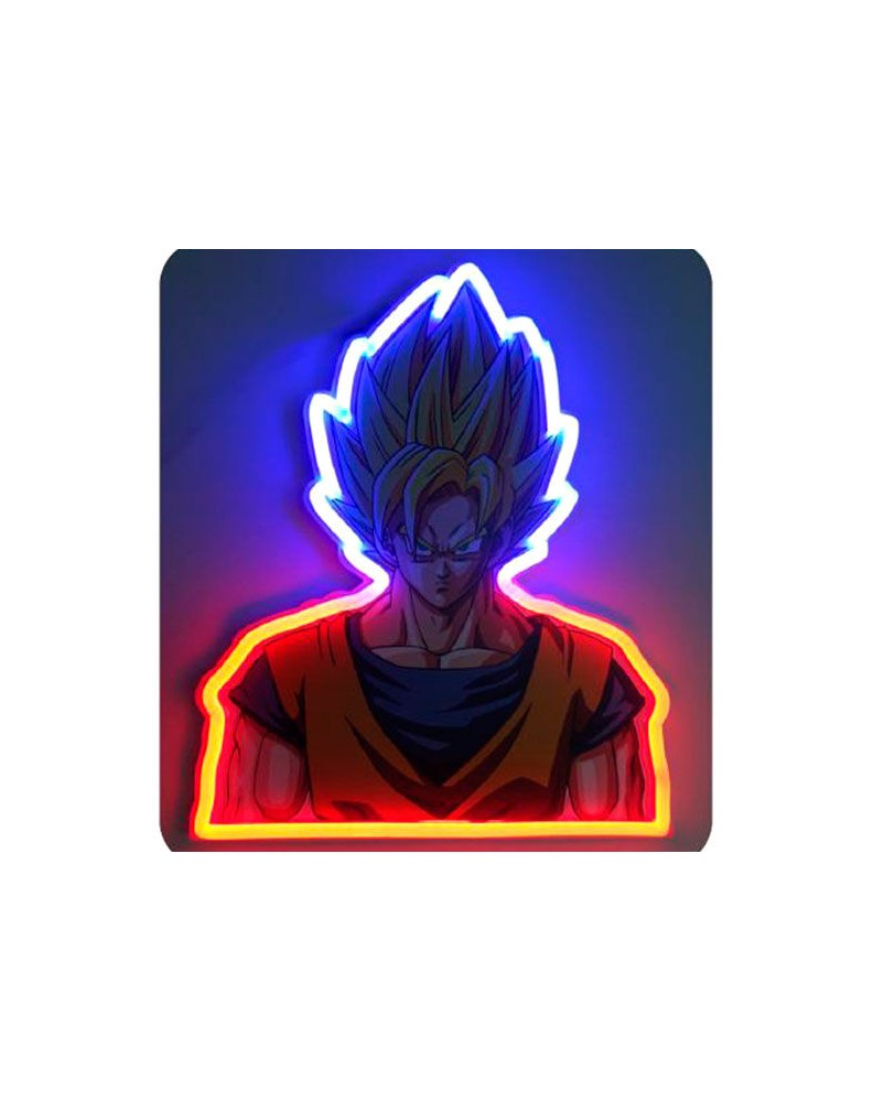 GOKU MURAL NEON 30 CM DRAGON BALL Z