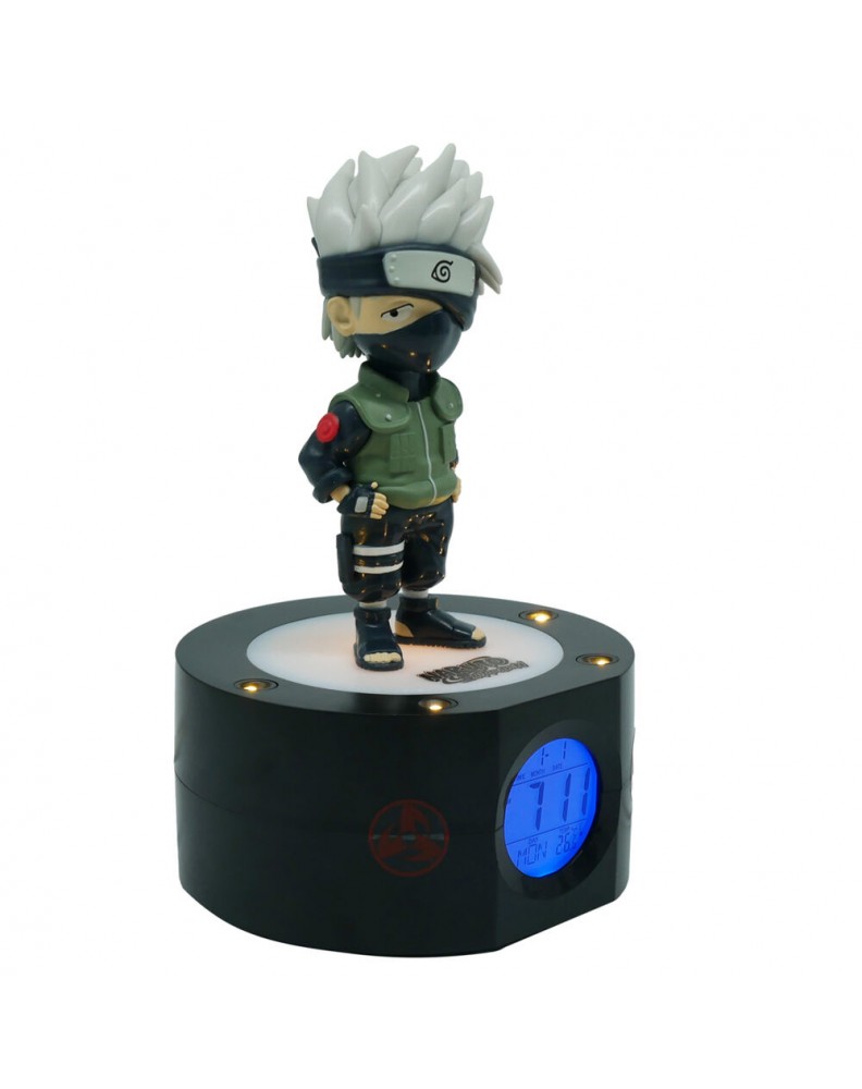 KAKASHI DESPERTADOR LUMINOSO 18 CM NARUTO SHIPPUDEN