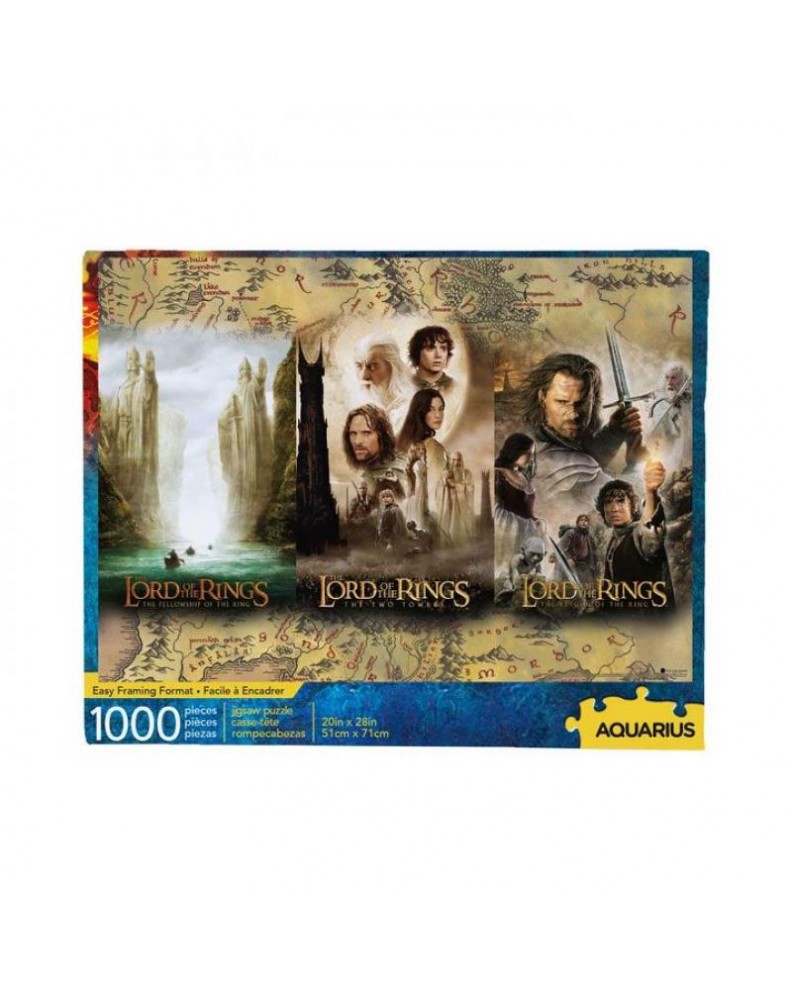 PUZZLE DE 1000 PIEZAS EL SEÑOR DE LOS ANILLOS TRIPTICO