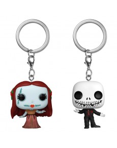 BLISTER LLAVEROS POCKET POP DISNEY PESADILLA ANTES DE NAVIDAD JACK & SALLY