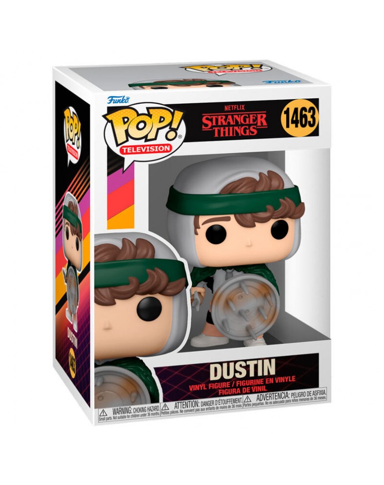 FUNKO POP! TV: STRANGER THINGS - HUNTER DUSTIN (WITH SHIELD)