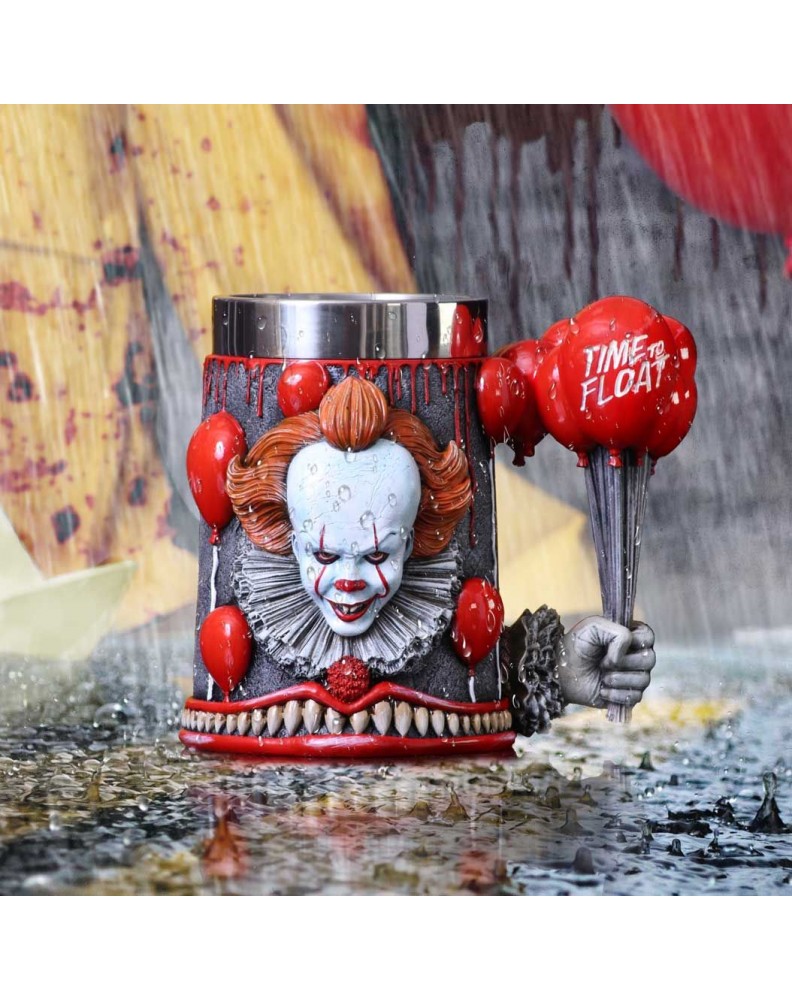 DECORATIVE TANKARD IT PENNYWISE 15CM