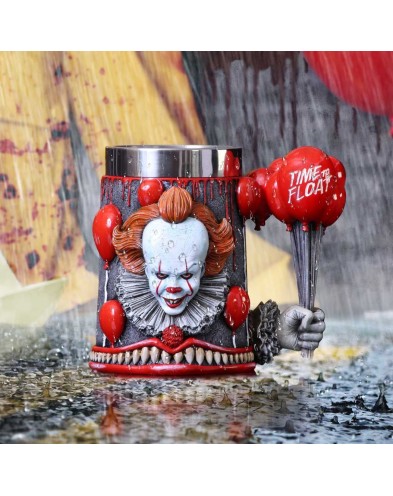 DECORATIVE TANKARD IT PENNYWISE 15CM