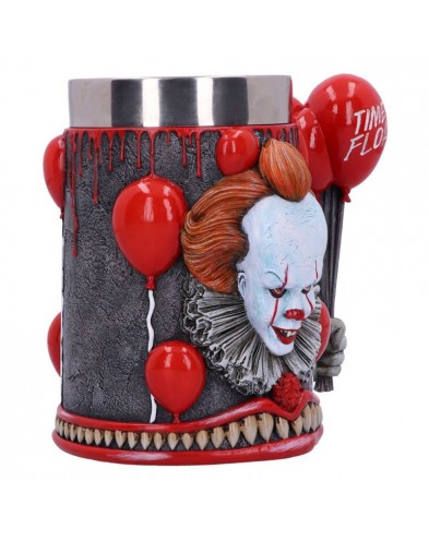 DECORATIVE TANKARD IT PENNYWISE 15CM