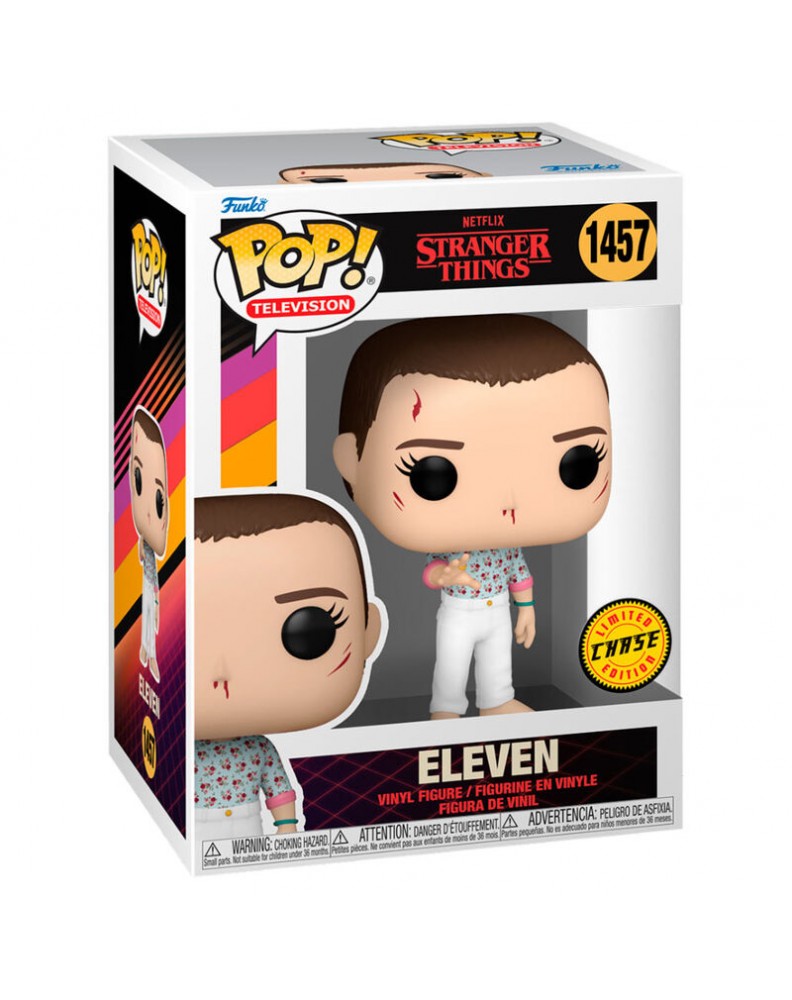 FUNKO POP! STRANGER THINGS -ELEVEN - CHASE + PROTECTOR FUNKO