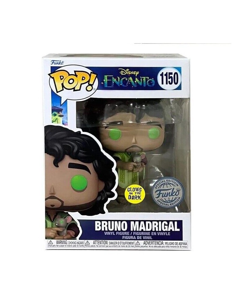 FUNKO POP! DISNEY: CHARM - BRUNO MADRIGAL (GITD) 1150 (EXCLUSIVE)