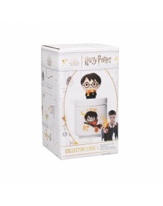 BOTE CERAMICA CON TAPA 3D HARRY POTTER HARRY KAWAII