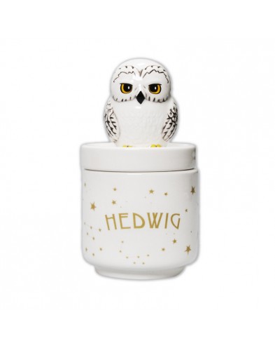 CERAMIC JAR WITH LID 3D HARRY POTTER HEDWIG