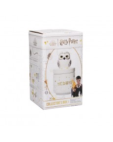 BOTE CERAMICA CON TAPA 3D HARRY POTTER HEDWIG