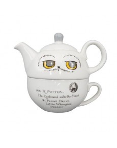 HARRY POTTER HEDWIG INDIVIDUAL TEA SET