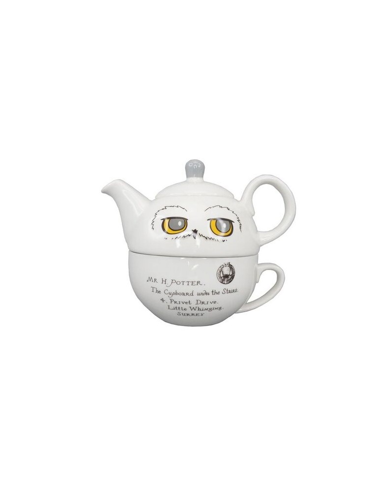 HARRY POTTER HEDWIG INDIVIDUAL TEA SET