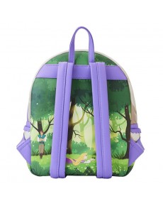 RAPUNZEL MINI BACKPACK SWINGING FROM THE TOWER