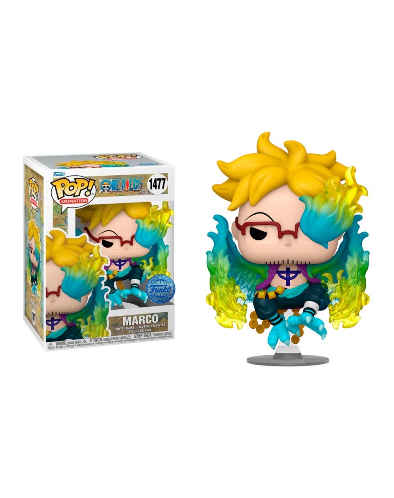 FUNKO POP ONE PIECE MARCO 1477 EXCLUSIVO 74474