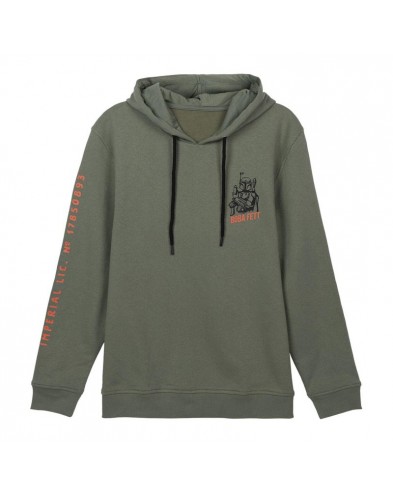 BRUSHED THE MANDALORIAN COTTON HOODIE