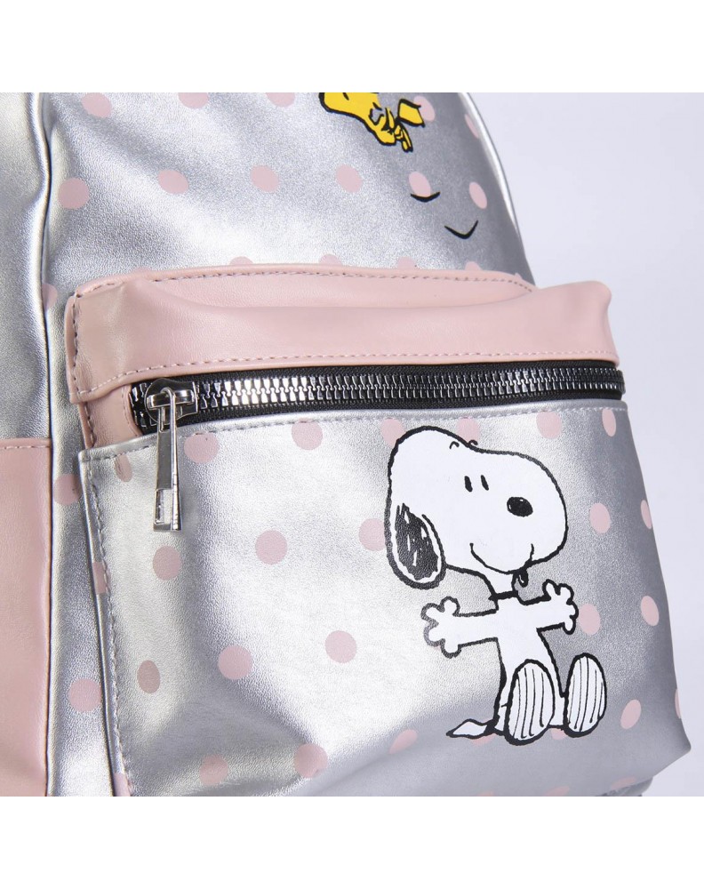 SNOOPY LEATHER FASHION CASUAL BACKPACK