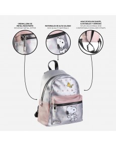 SNOOPY LEATHER FASHION CASUAL BACKPACK