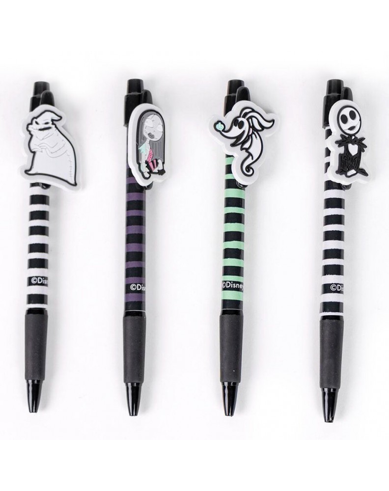 BOLÍGRAFO PACK X4 NIGHTMARE BEFORE CHRISTMAS